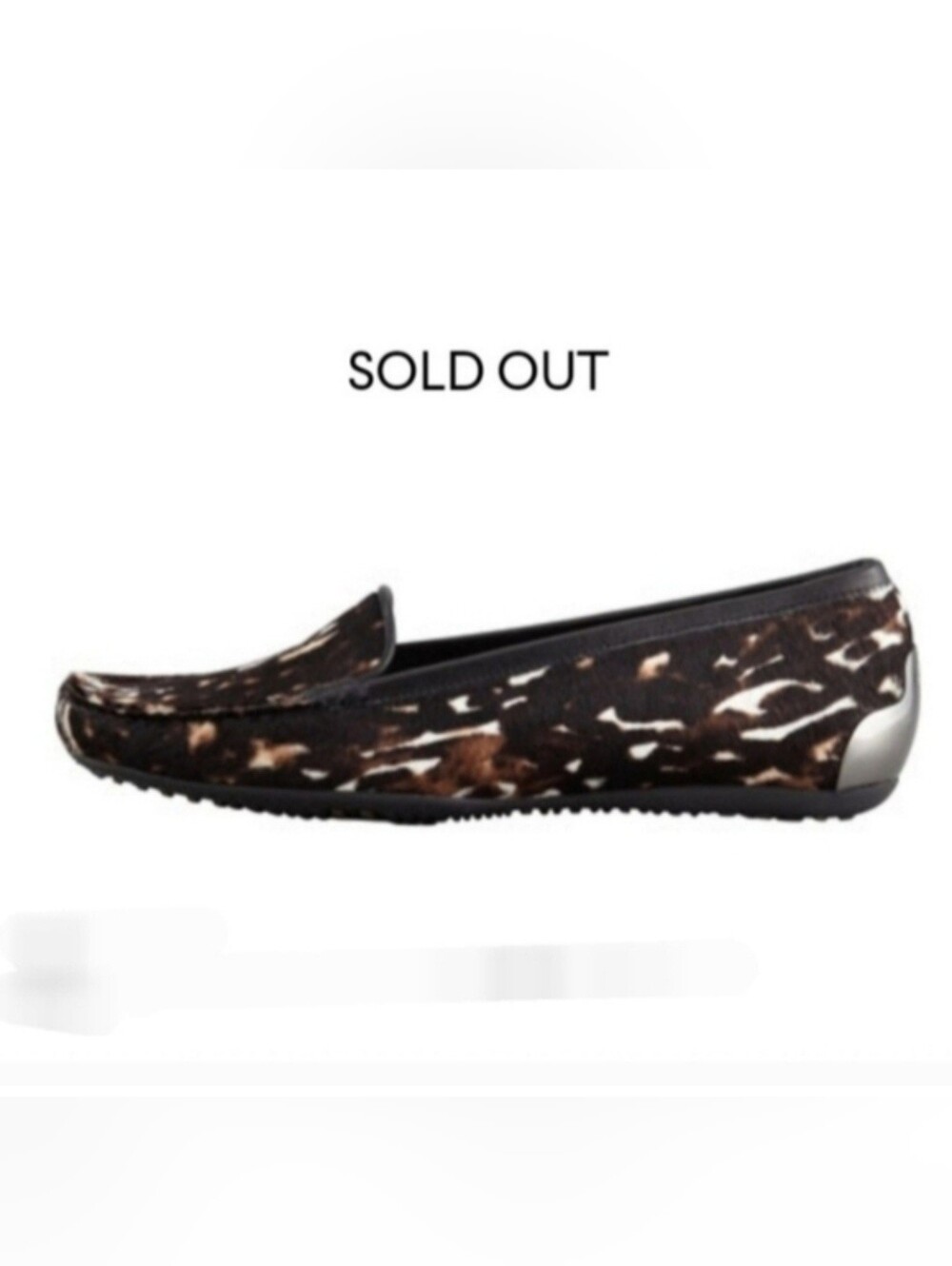 {Sold Out} Stuart Weitzman March 3 Animal-Print Calf Hair Loader